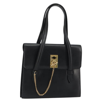 Celine Handbag Leather, Black, Leather, Handbag