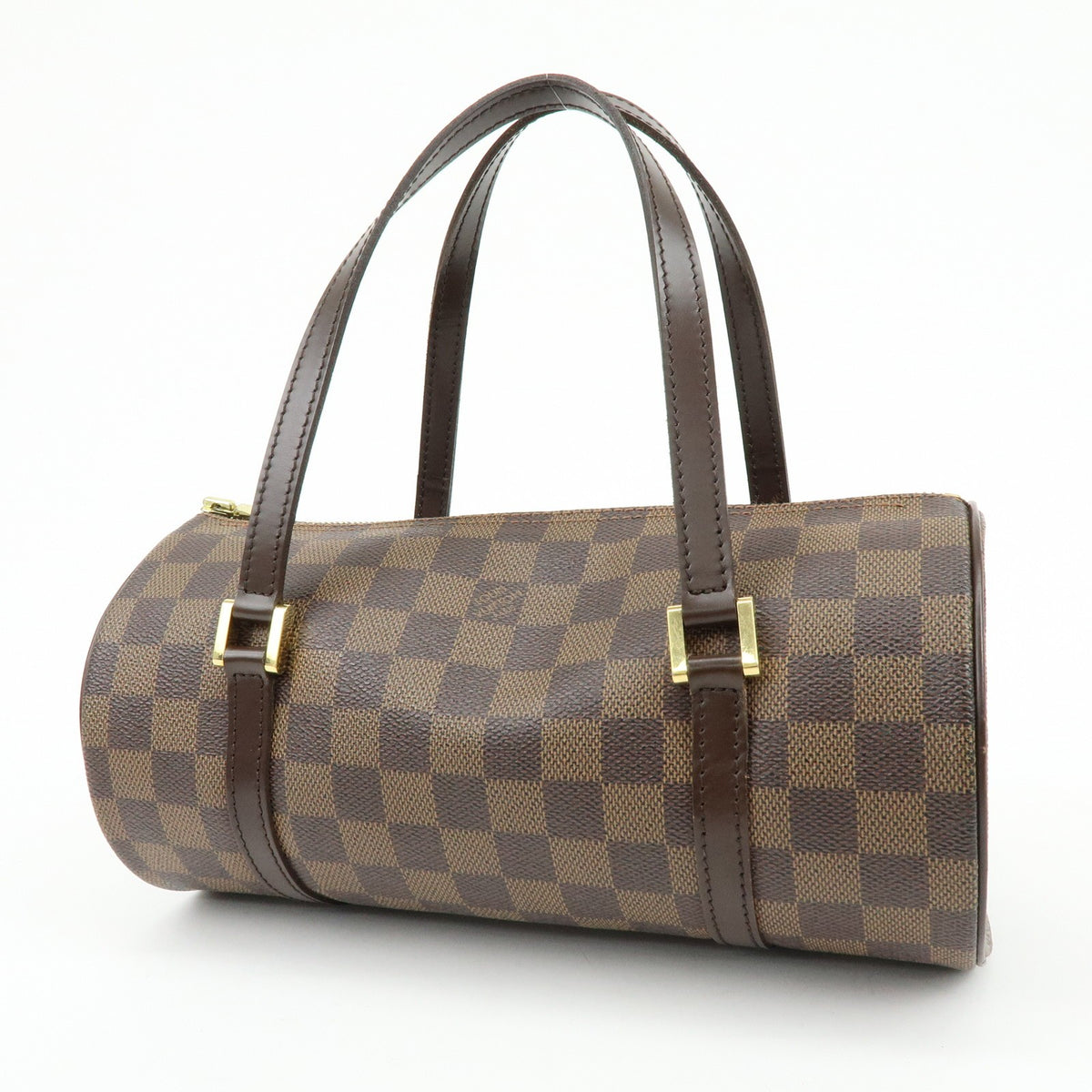 Louis Vuitton Papillon Damier, Brown, Canvas, Handbag
