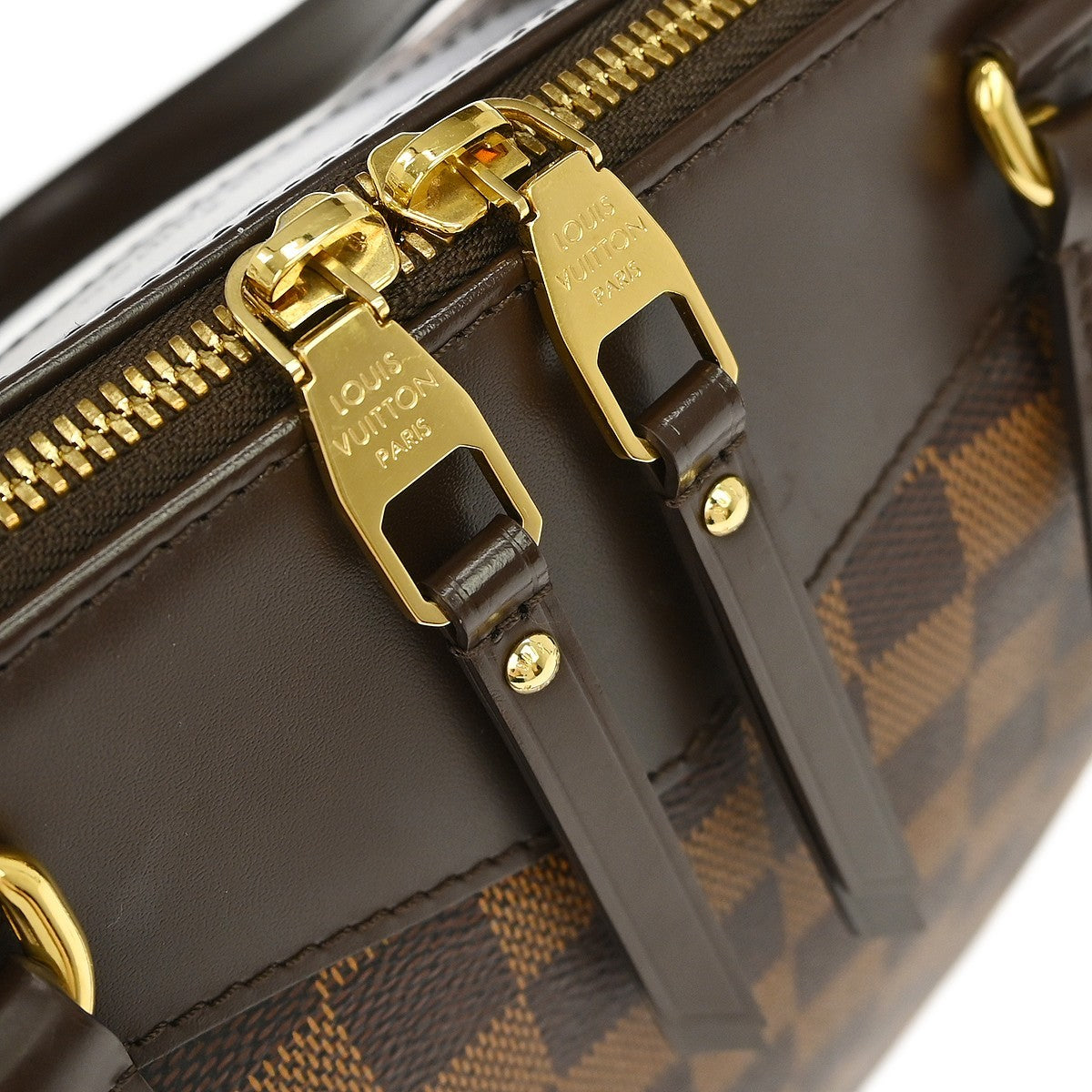Louis Vuitton Westminster Damier Ebene, Brown, Canvas, Tote Bag