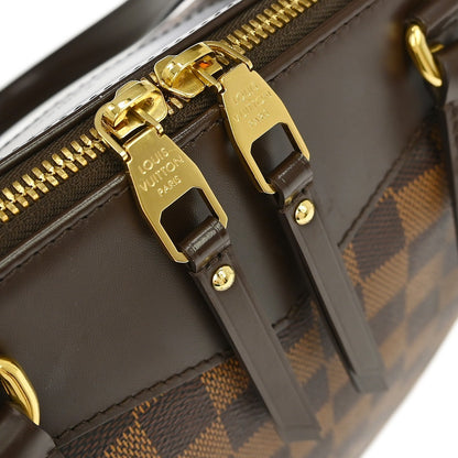Louis Vuitton Westminster Damier Ebene, Brown, Canvas, Tote Bag