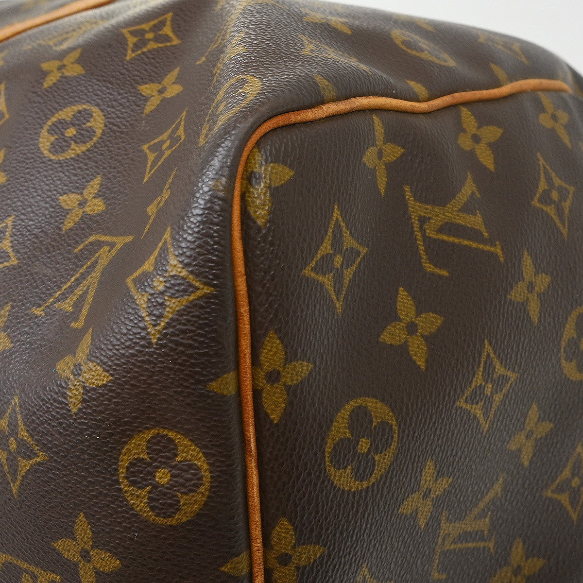Louis Vuitton Keepall Monogram Canvas, Brown, Canvas, Travel Bag