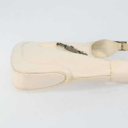 Gucci Jackie Original Shoulder Bag Leather, WHITE, LEATHER, Shoulder bag