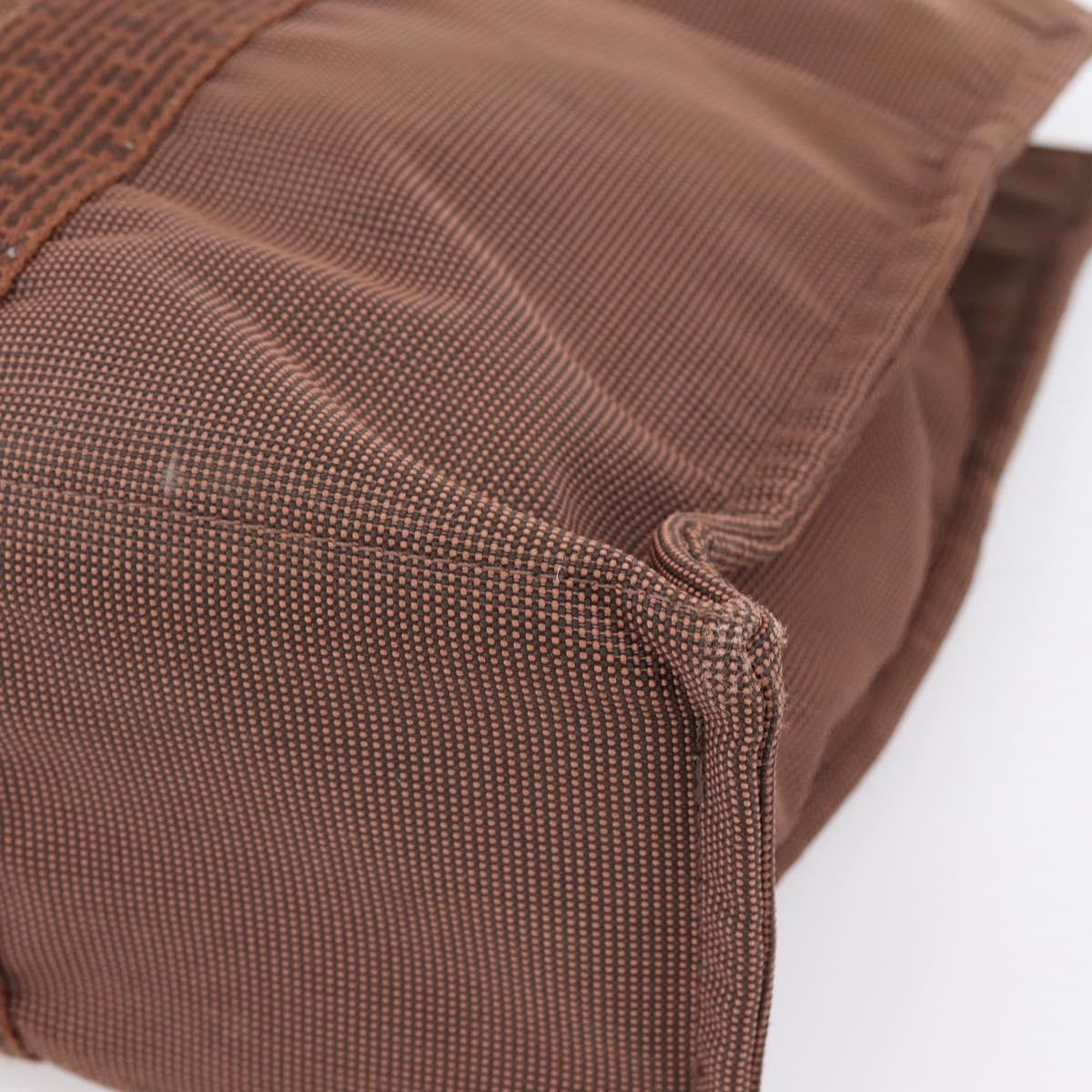 Hermes Fourre-tout Herline Fourre-tout Herline, Brown, Canvas, Tote Bag