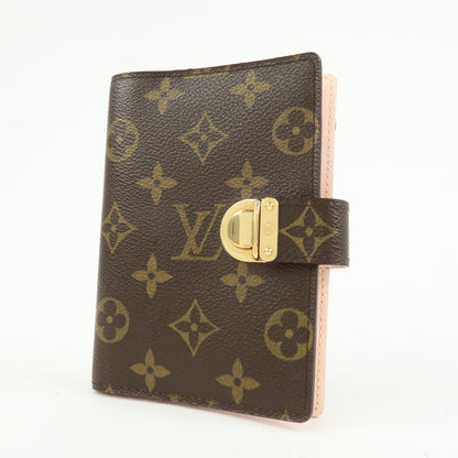 Louis Vuitton Koala Ring Agenda Cover Monogram Canvas, Brown, Canvas, Briefcase