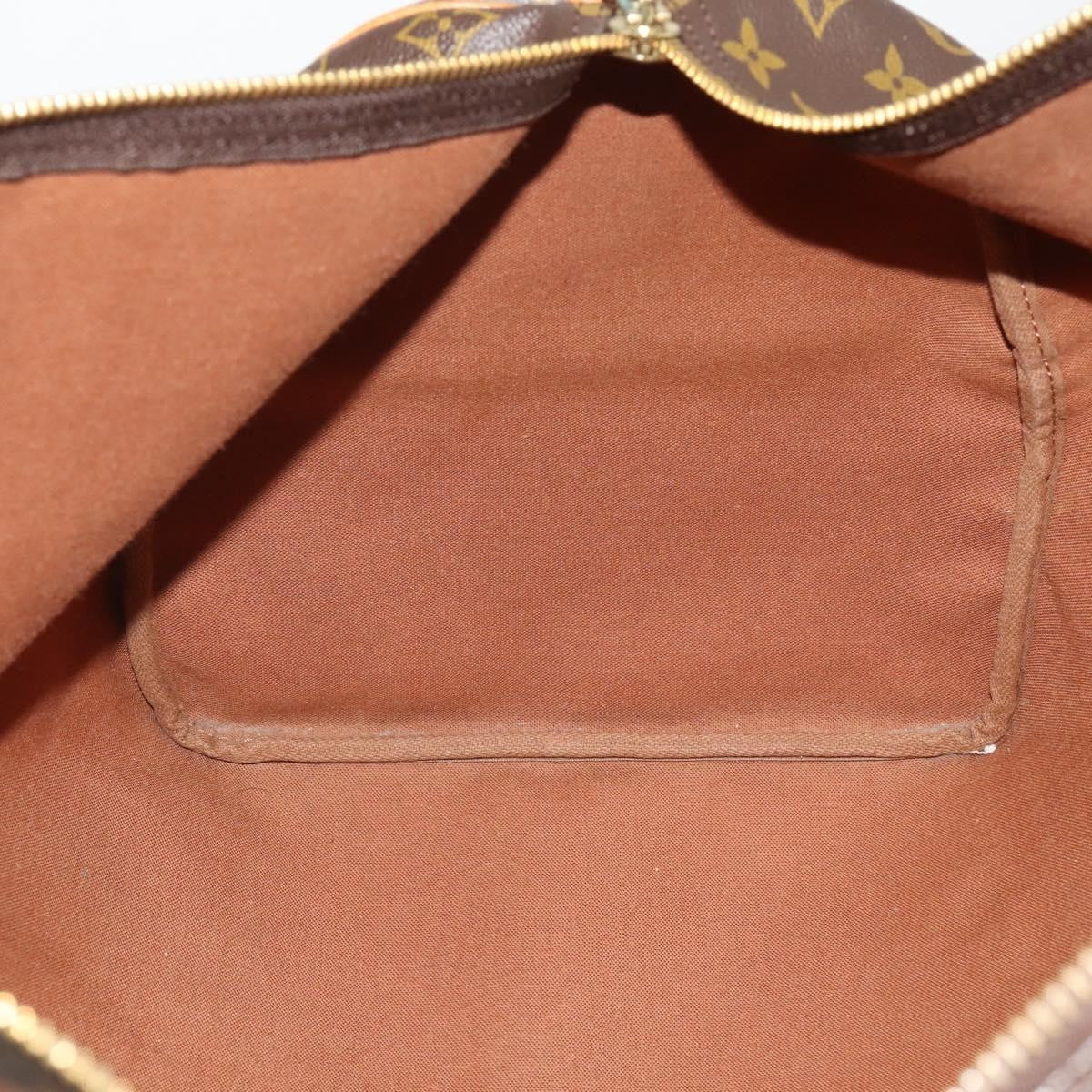 Louis Vuitton Keepall Monogram, Brown, Canvas, Travel Bag