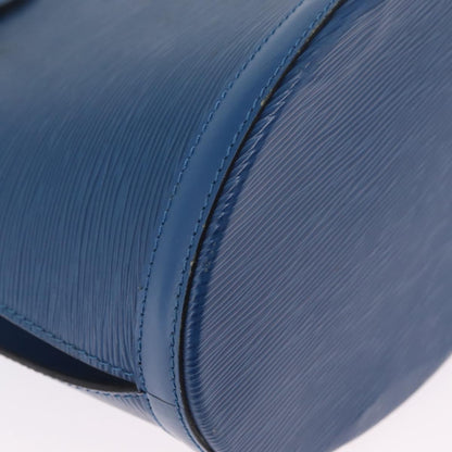 Louis Vuitton Cluny Epi Leather, Blue, Leather, Shoulder Bag