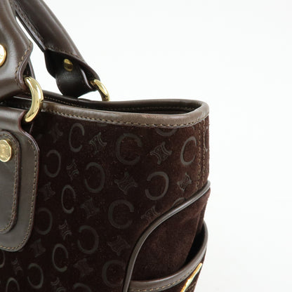 Celine Boogie Suede, Brown, Suede, Handbag