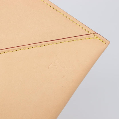 Louis Vuitton Rivets Envelope Clutch Leather, Beige, Leather, Clutch