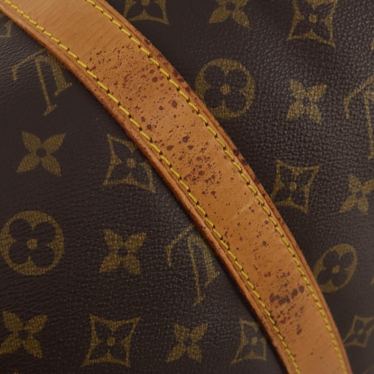 Louis Vuitton Keepall Monogram Canvas, Brown, Canvas, Travel Bag