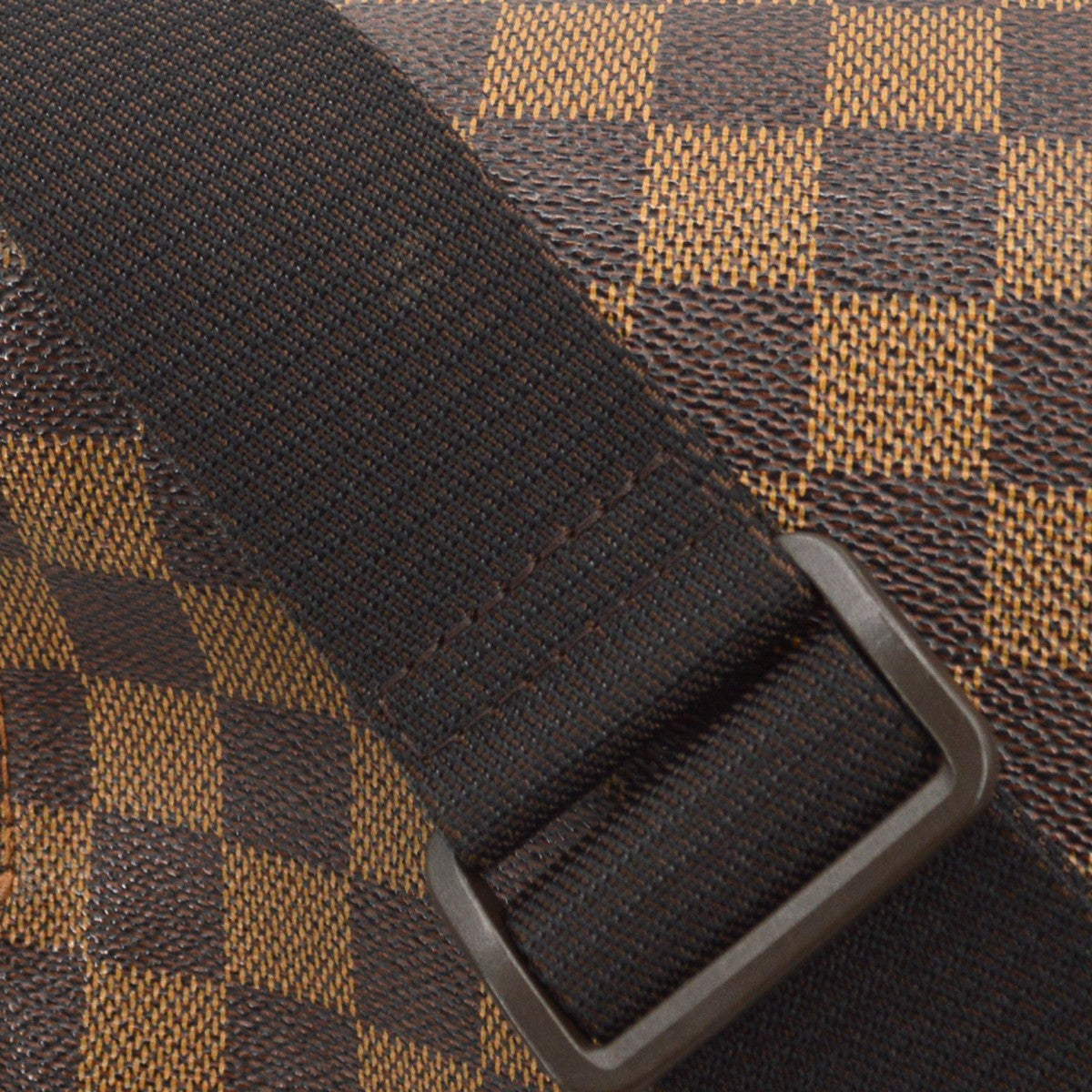 Louis Vuitton Naviglio Damier, Brown, Canvas, Shoulder Bag
