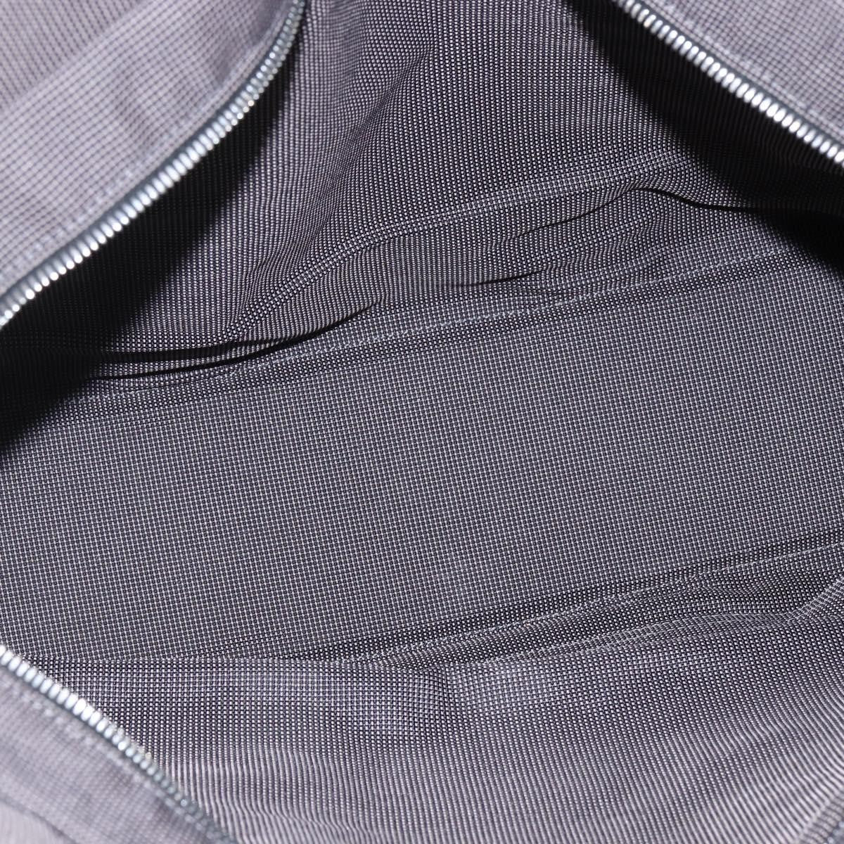 Hermes Fourre-tout Herline Canvas, Gray, Canvas, Tote Bag