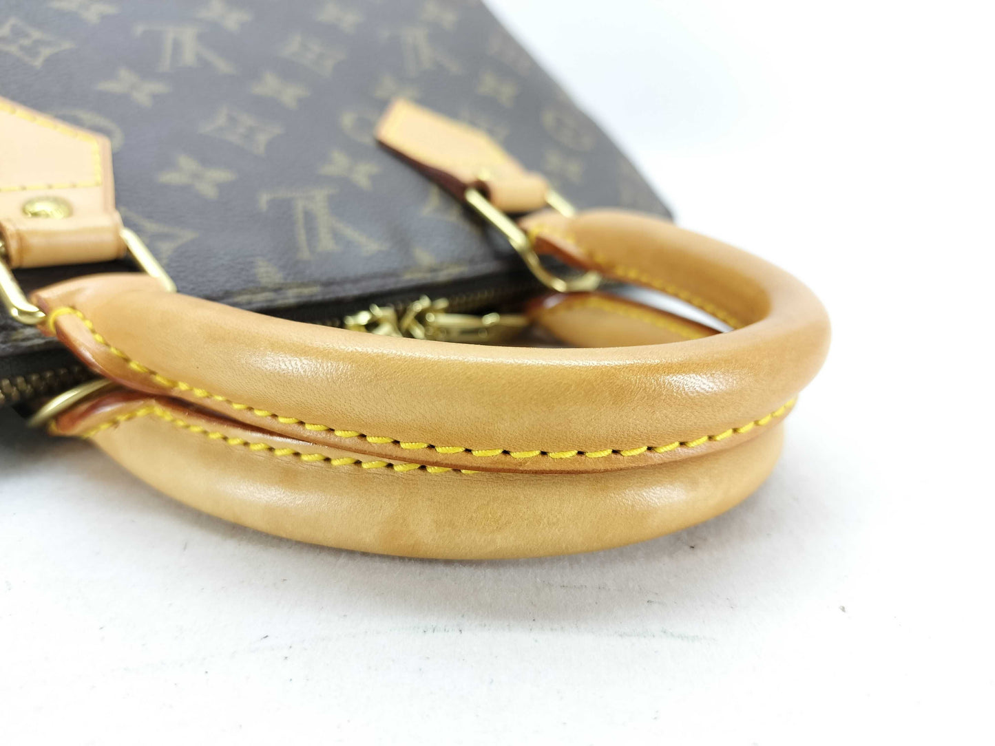 Louis Vuitton Alma Voyage Monogram Canvas, Brown, Leather, Handbag