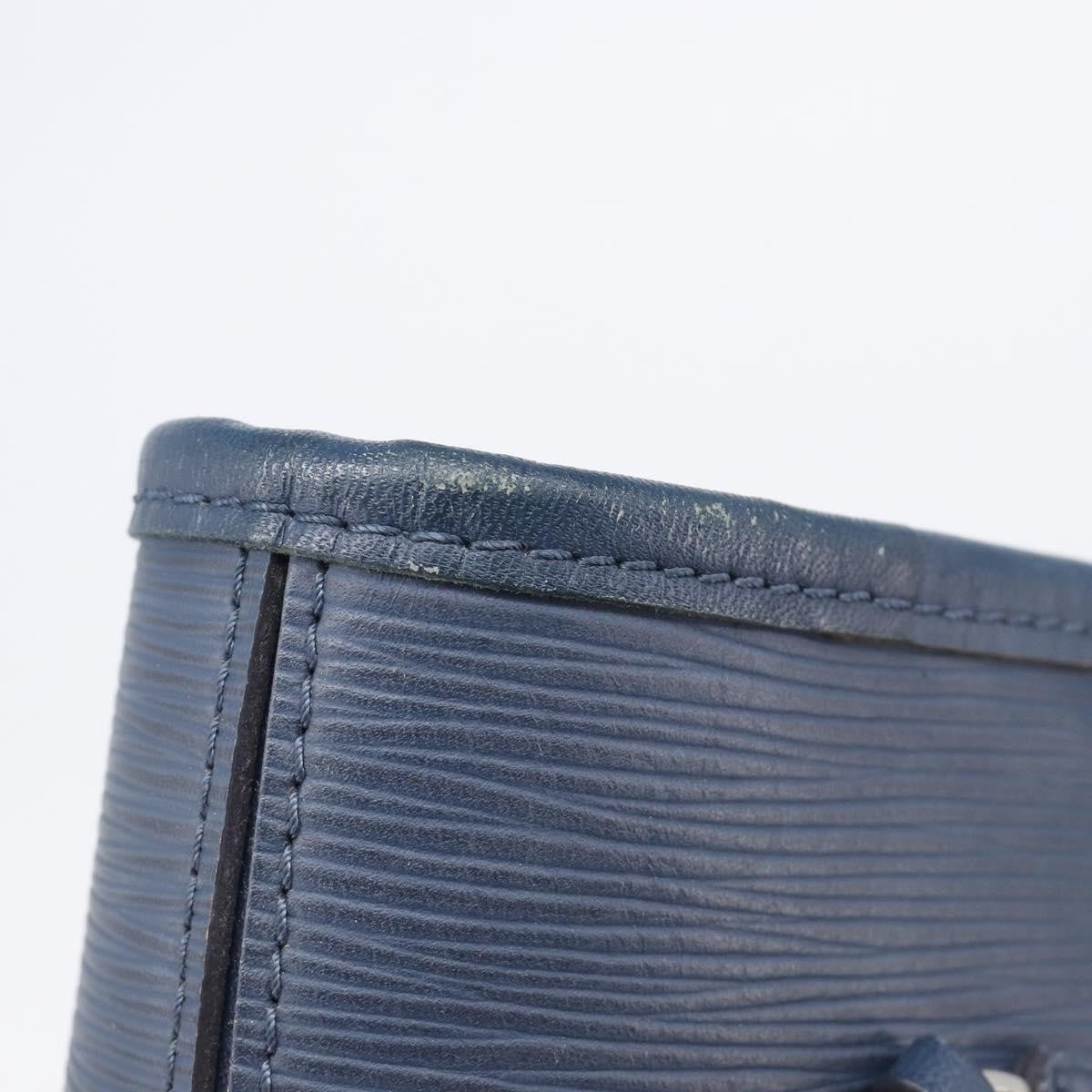 Louis Vuitton Neverfull Epi Leather, Blue, Leather, Tote Bag