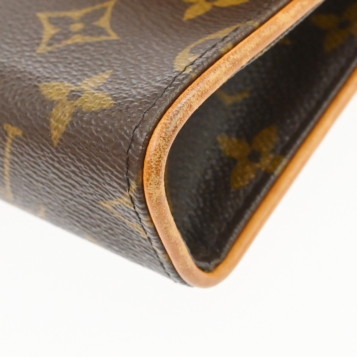 Louis Vuitton Florentine Waist Monogram Canvas, Brown, Canvas, Clutch