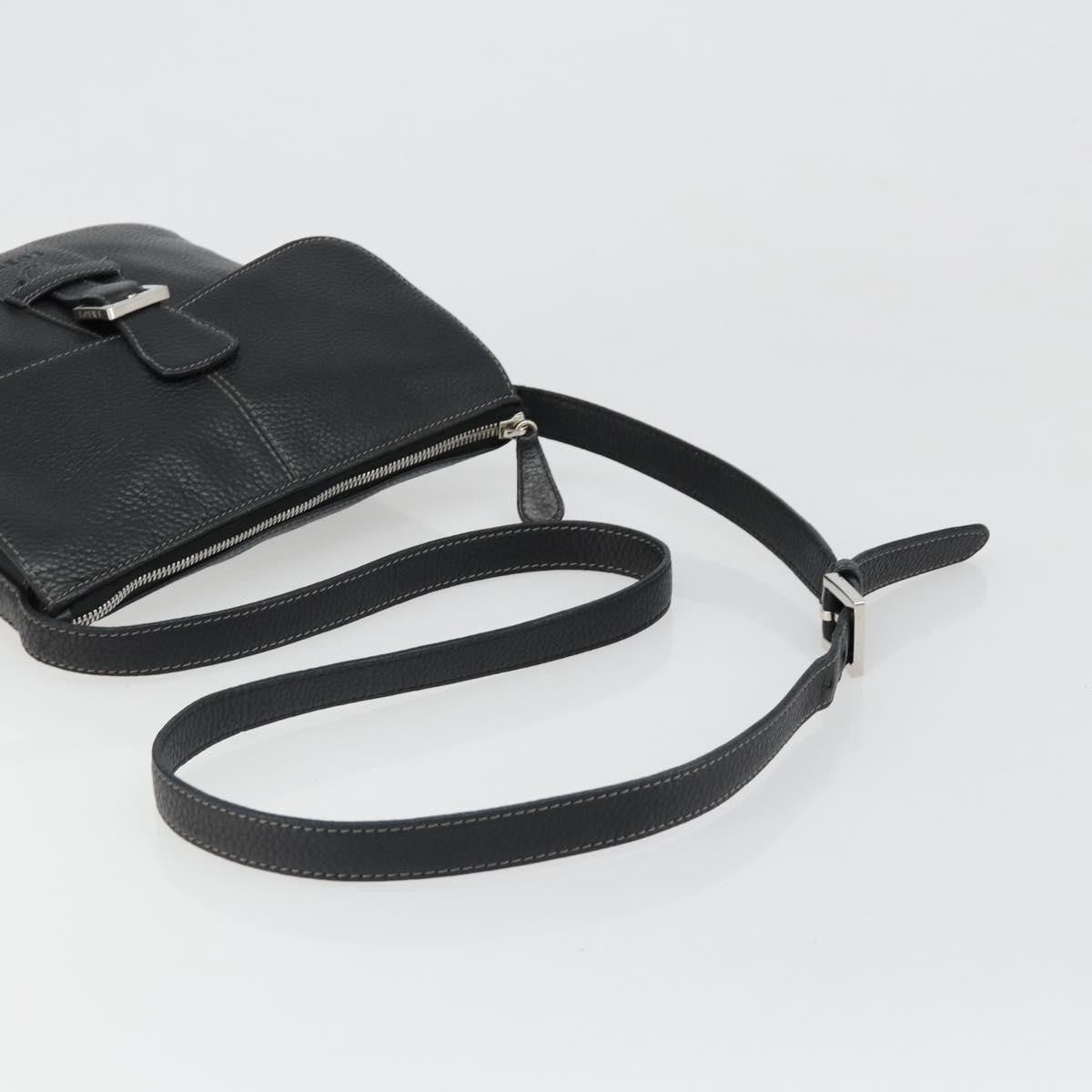 Loewe Vintage Leather, Black, Leather, Shoulder Bag