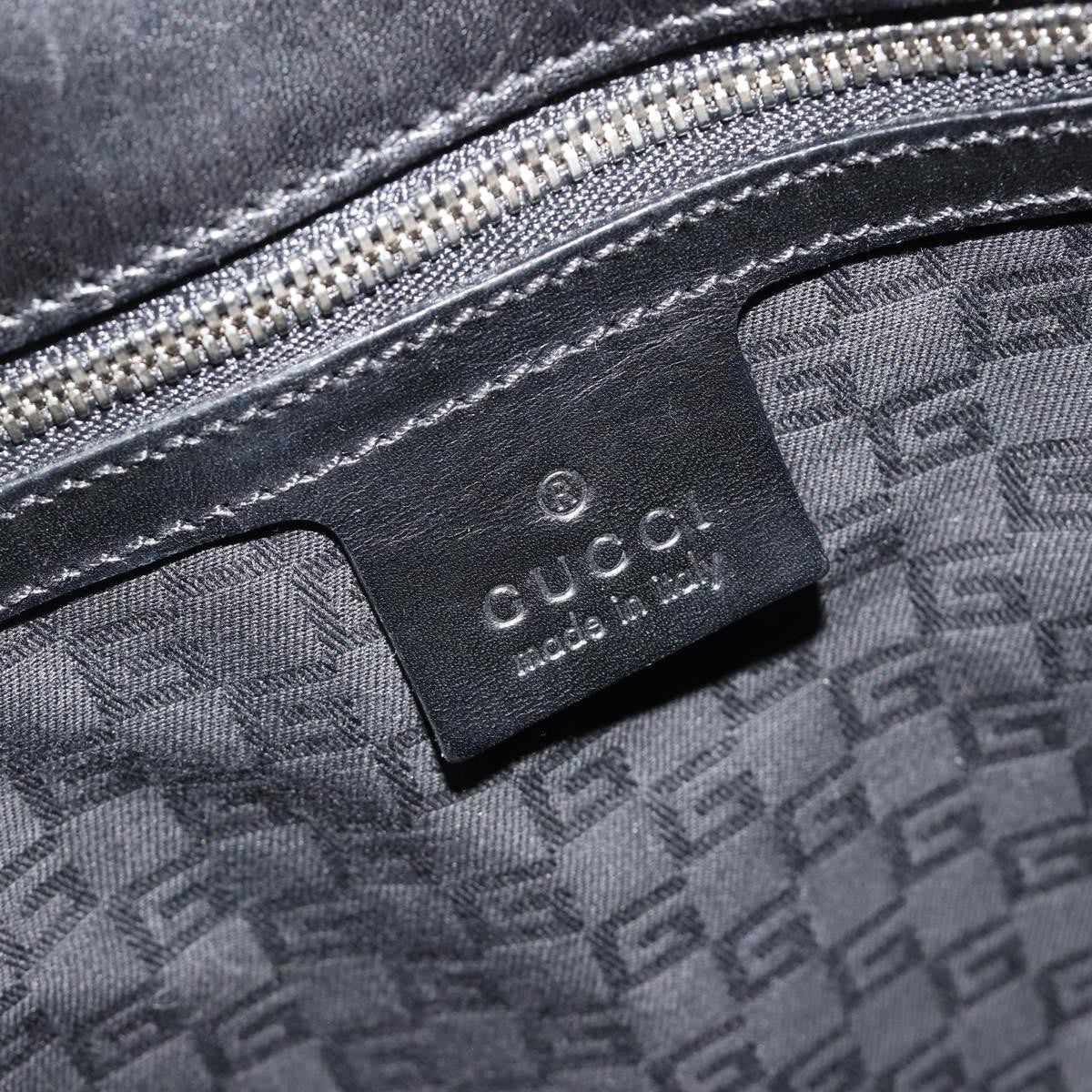 Gucci Reins Web Canvas, Black, Canvas, Shoulder Bag