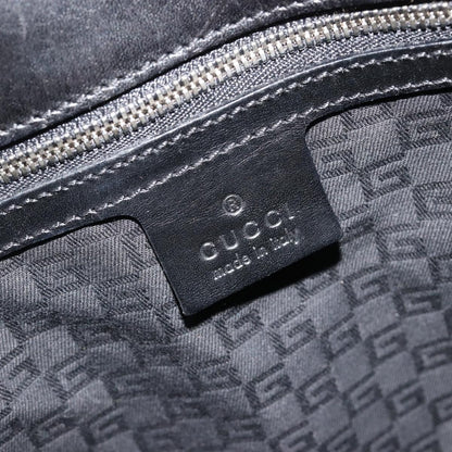 Gucci Reins Web Canvas, Black, Canvas, Shoulder Bag