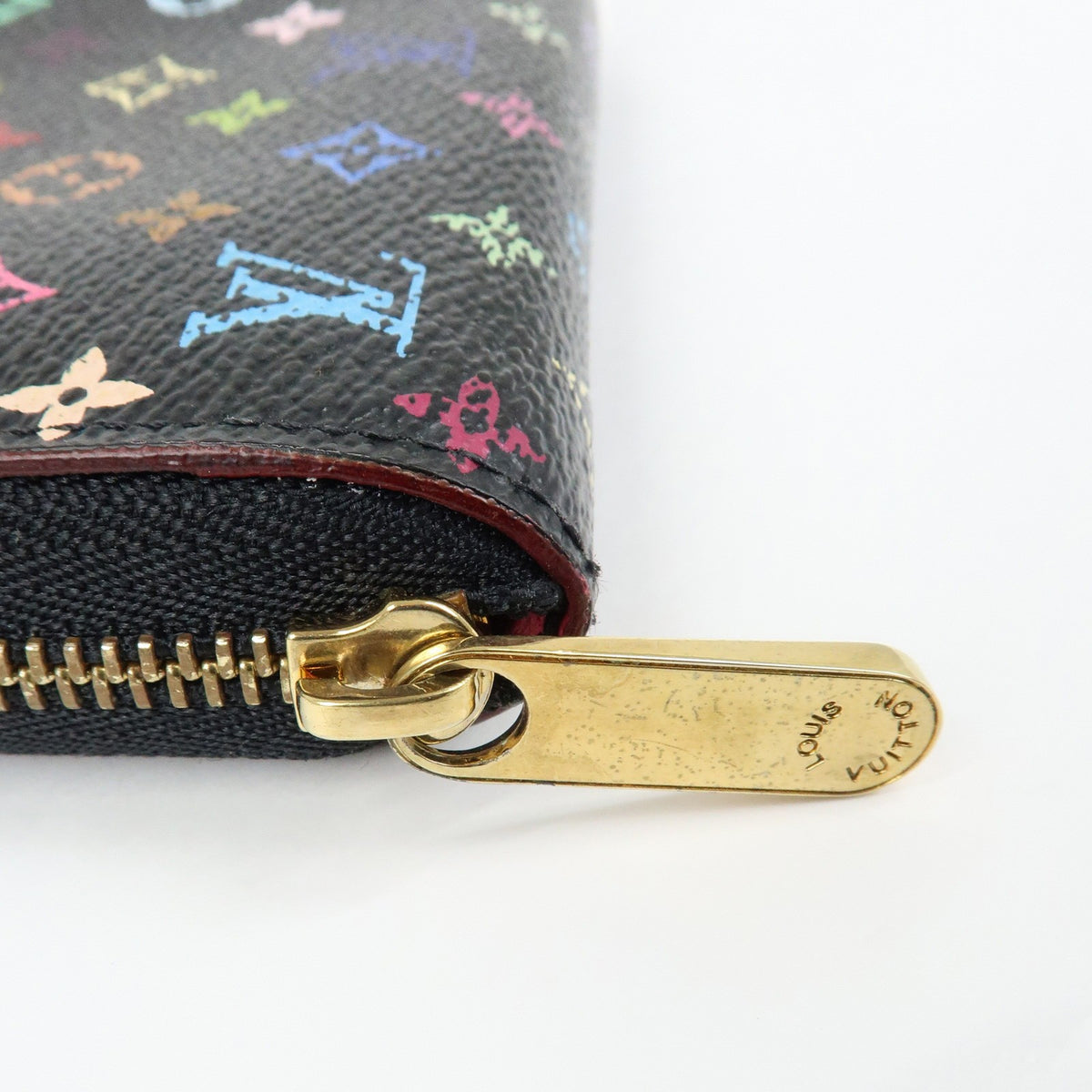 Louis Vuitton Zippy Coin Purse Monogram Multicolor, Black, Canvas, Wallet