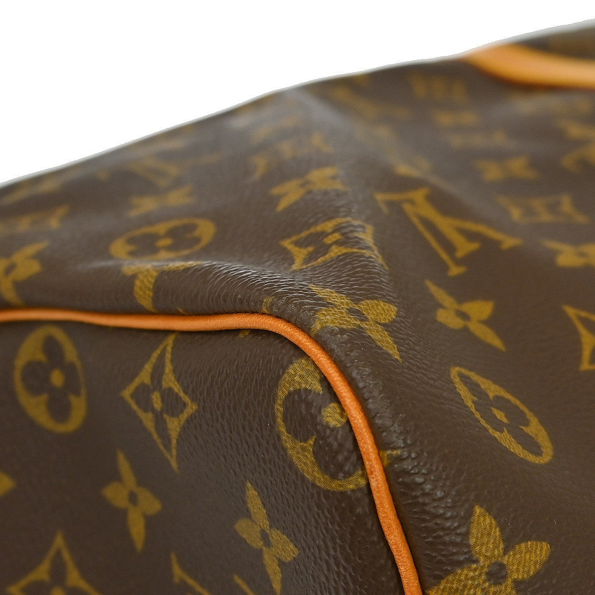 Louis Vuitton Keepall Monogram, Brown, Canvas, Travel Bag