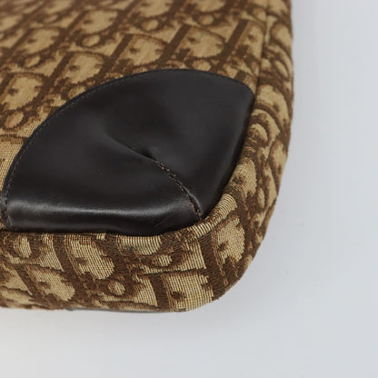 Christian Dior Trotter shoulder bag Canvas, BROWN, CANVAS, Shoulder bag