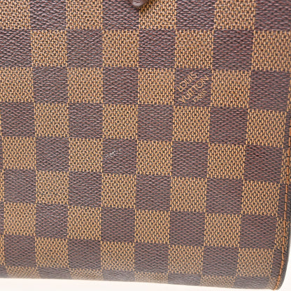 Louis Vuitton Triana Damier, Brown, Canvas, Handbag