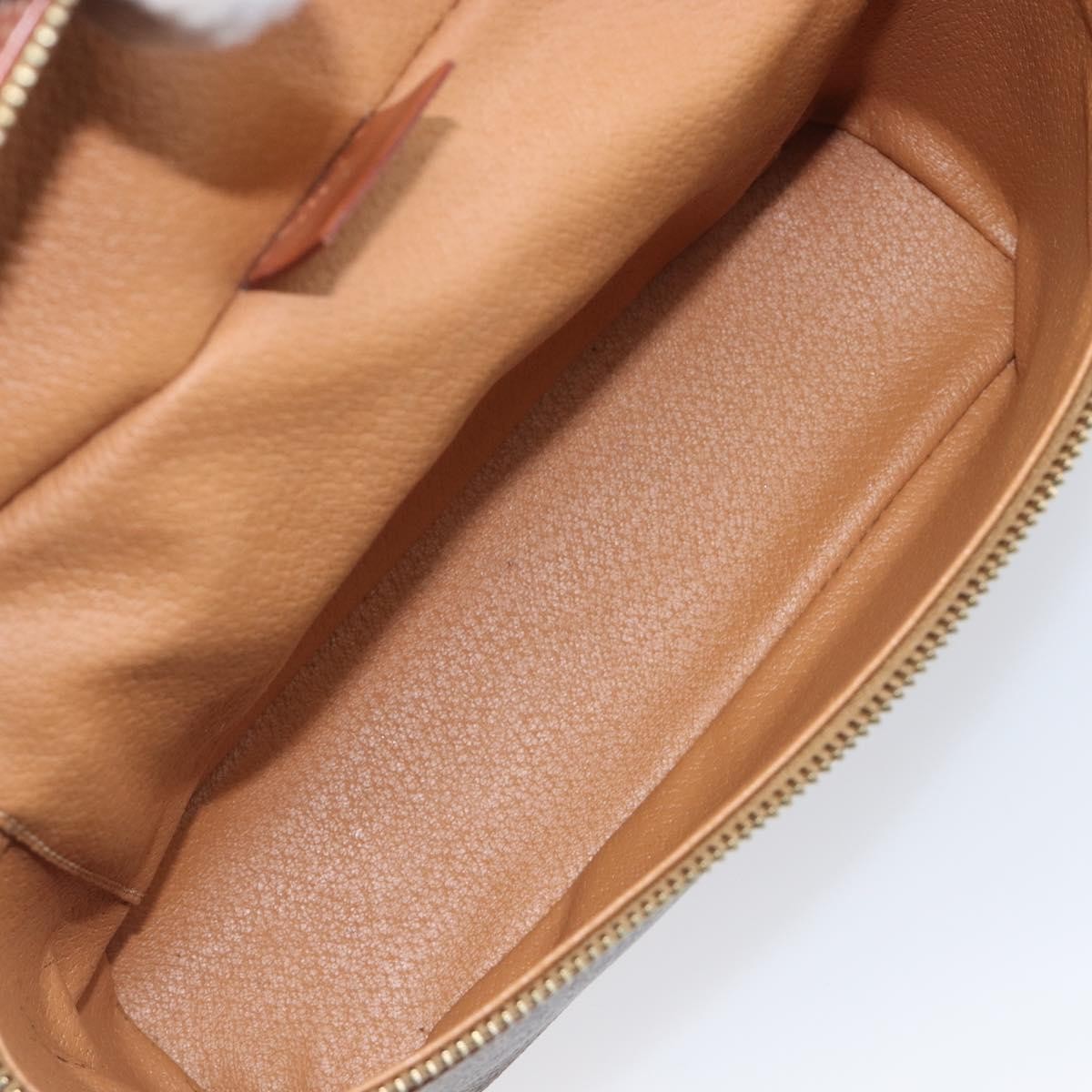 Celine Macadam Vanity Canvas, Brown, Canvas, Clutch