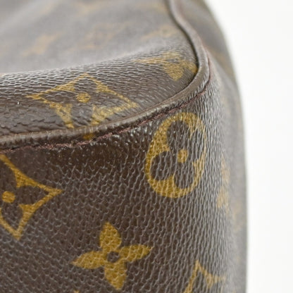 Louis Vuitton Looping Monogram Canvas, Brown, Canvas, Handbag