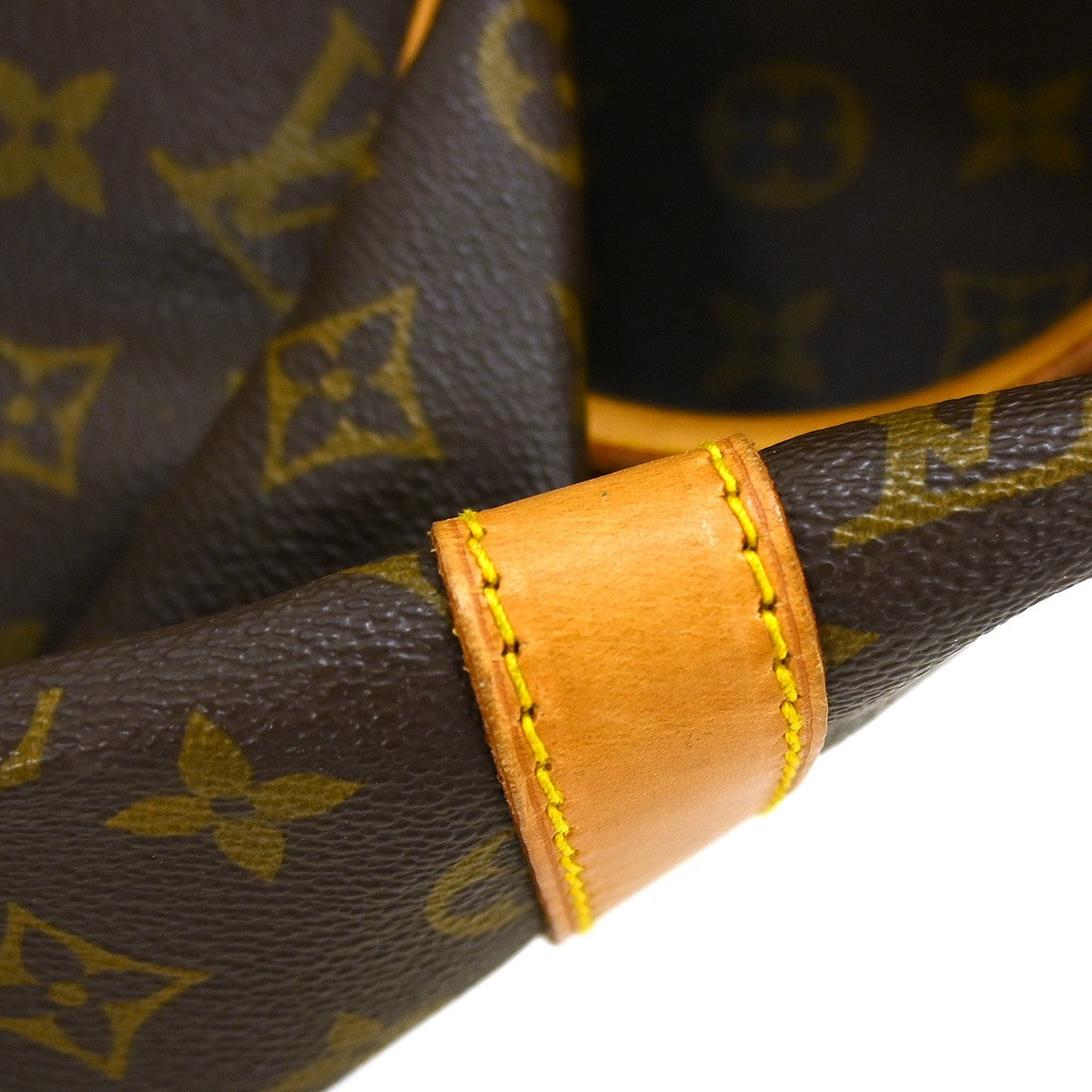 Louis Vuitton Keepall Bandoulière Monogram, Brown, Canvas, Travel Bag