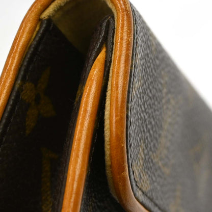 Louis Vuitton Florentine Waist Monogram Canvas, Brown, Canvas, Clutch