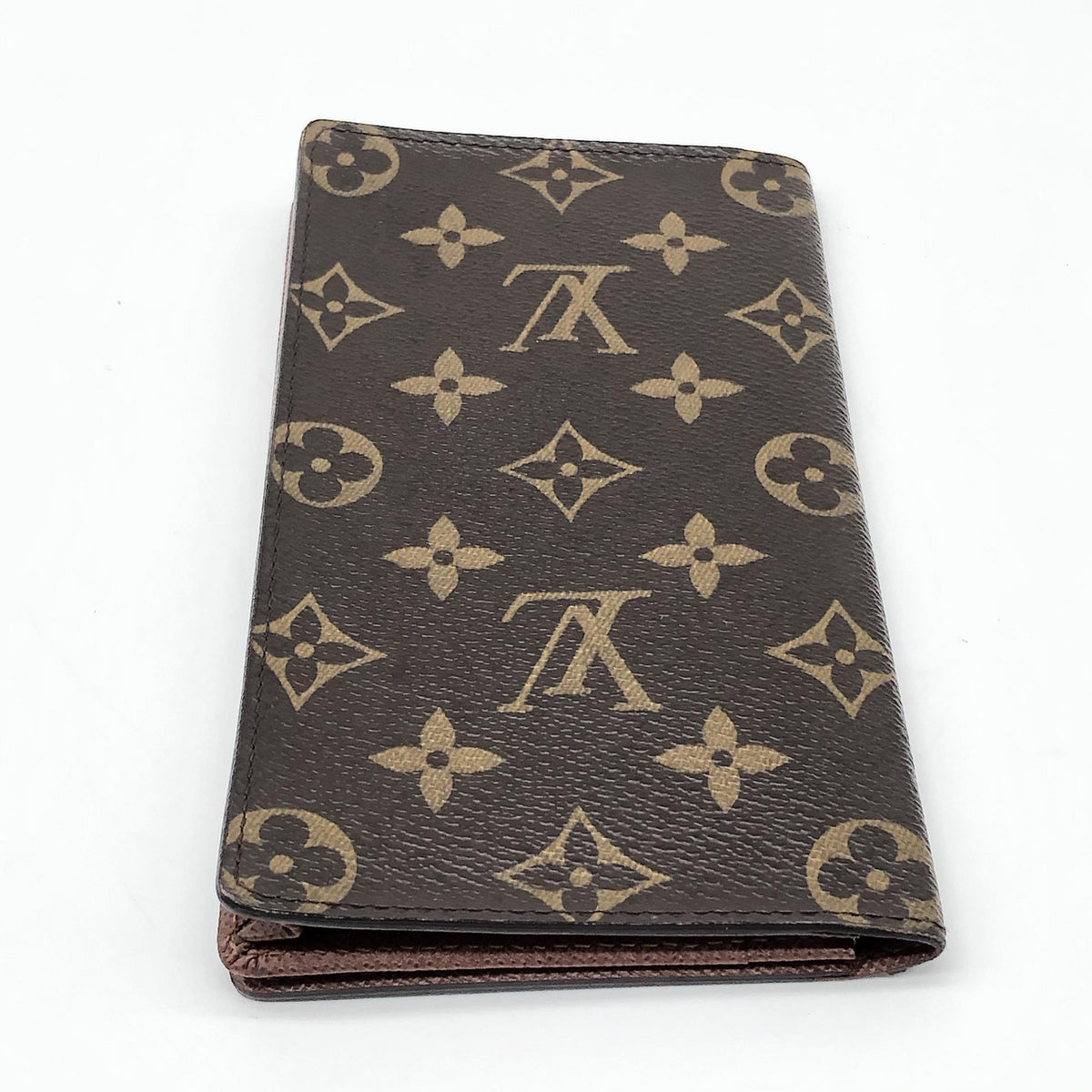Louis Vuitton Long Wallet Bifold monogram canvas, Brown, Canvas, Wallet