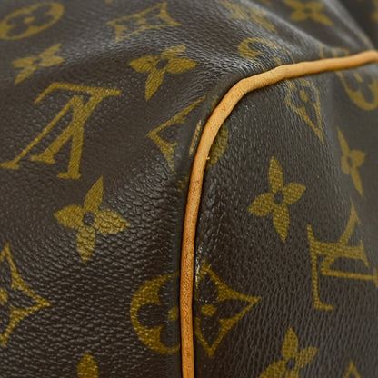 Louis Vuitton Keepall Monogram, Brown, Canvas, Travel Bag