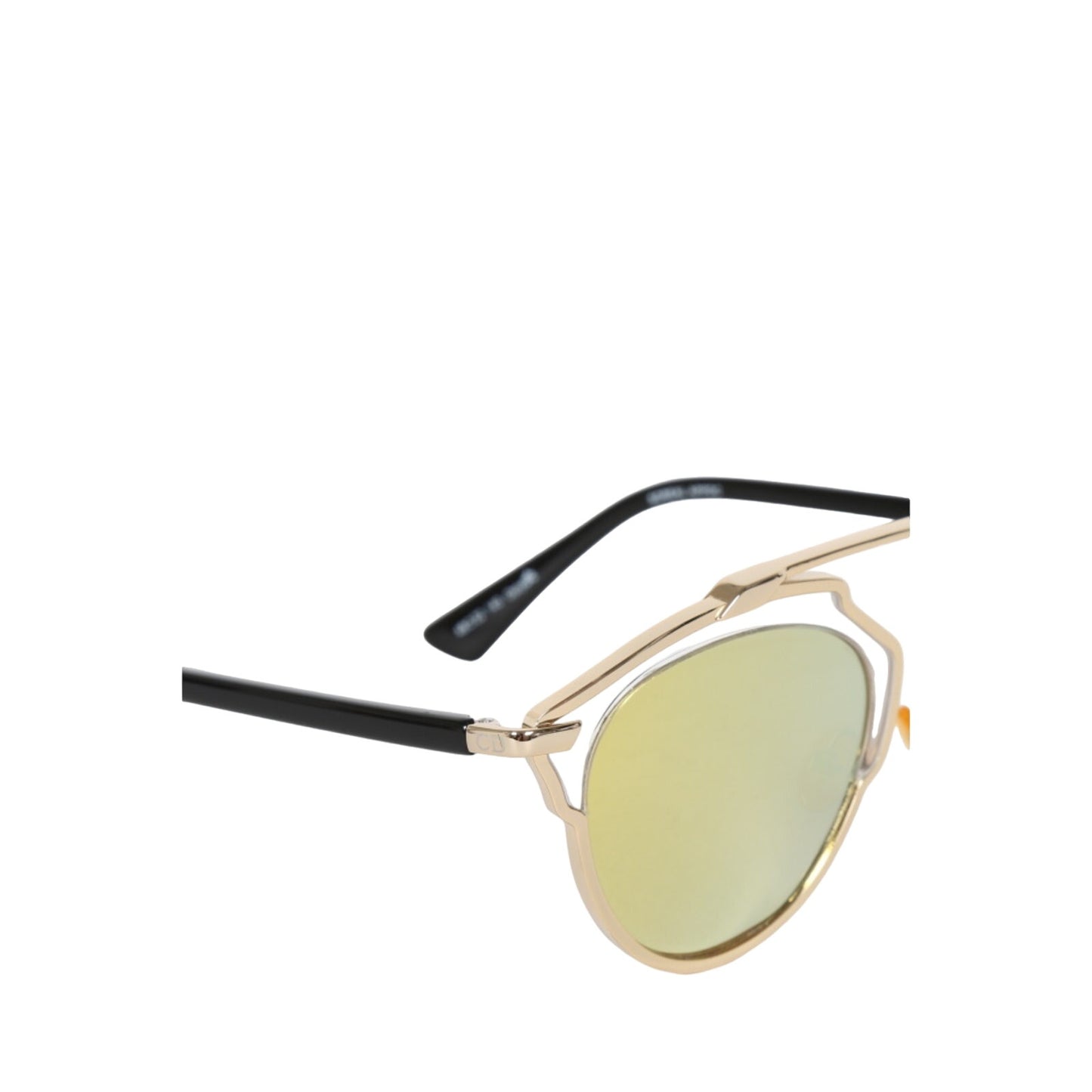 Christian Dior So Real Sunglasses Gold Yellow NWT