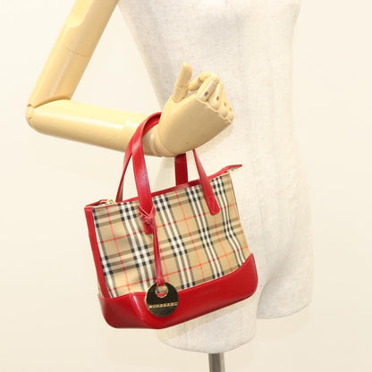 Burberry Nova Check Nova Check Canvas and leather, Beige, Canvas, Handbag
