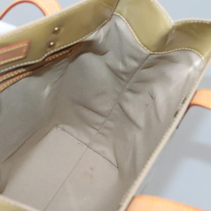 Louis Vuitton Reade Monogram Vernis, Beige, Patent Leather, Handbag