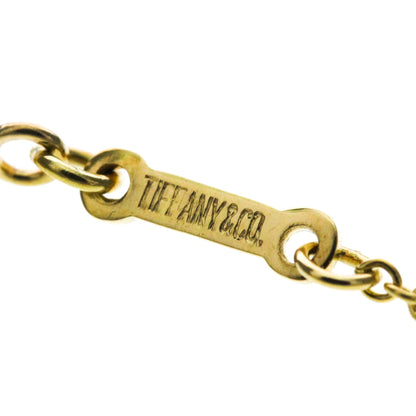 Tiffany & Co. Elsa Peretti Open Heart Pendant 18K Yellow Gold, Gold, Yellow Gold, Necklace