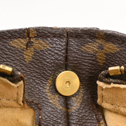 Louis Vuitton Loop Hobo Canvas, Brown, Canvas, Shoulder Bag