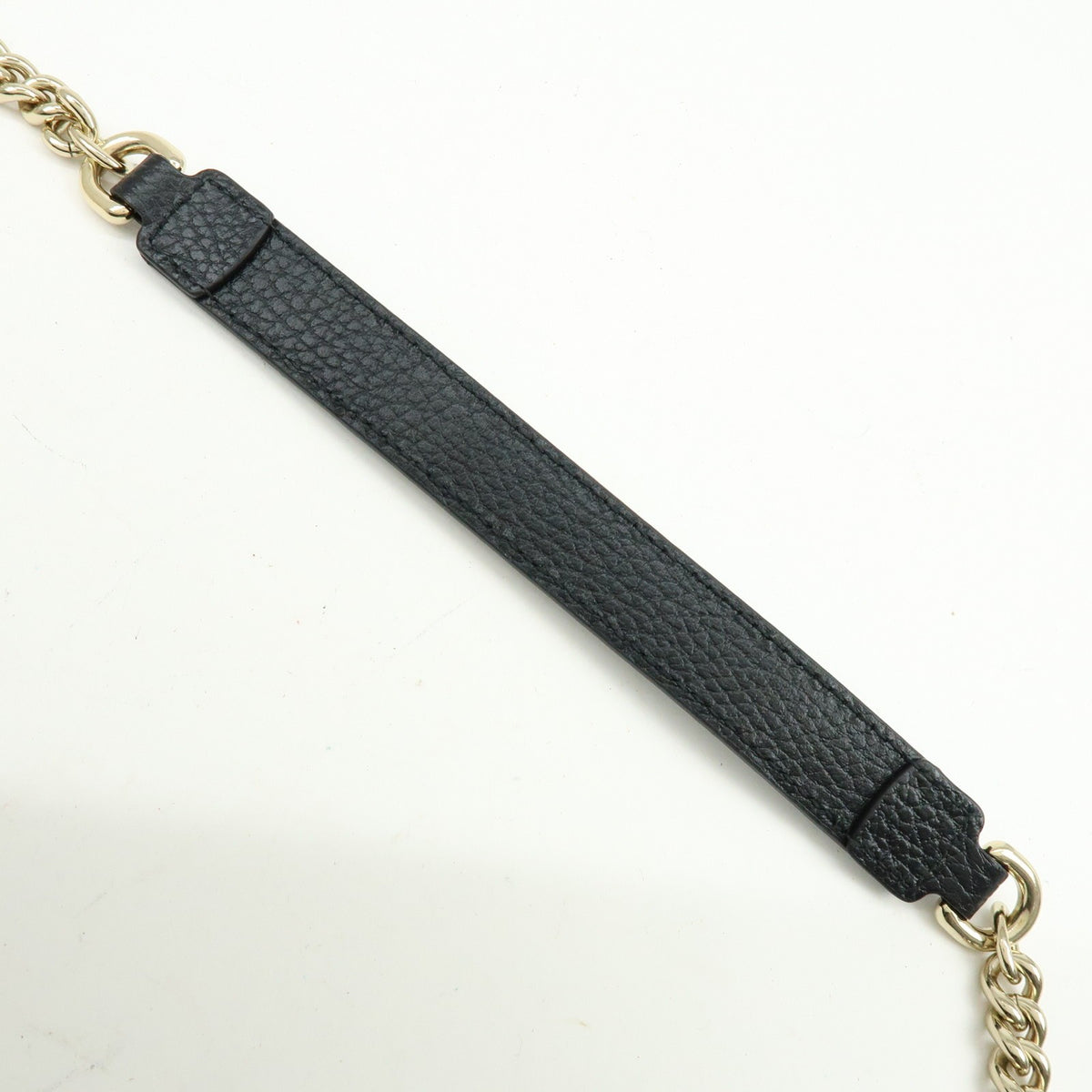 Gucci Interlocking Leather, Black, Leather, Shoulder Bag