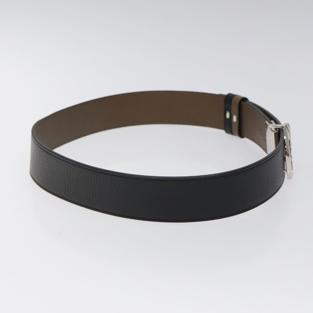 Gucci 1973 Reversible Belt (Outlet) Leather, Black, Leather, Belt