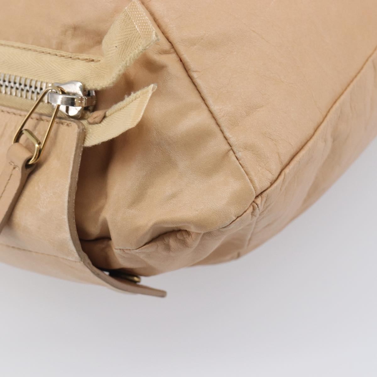 Celine Tote Leather, Beige, Leather, Tote Bag
