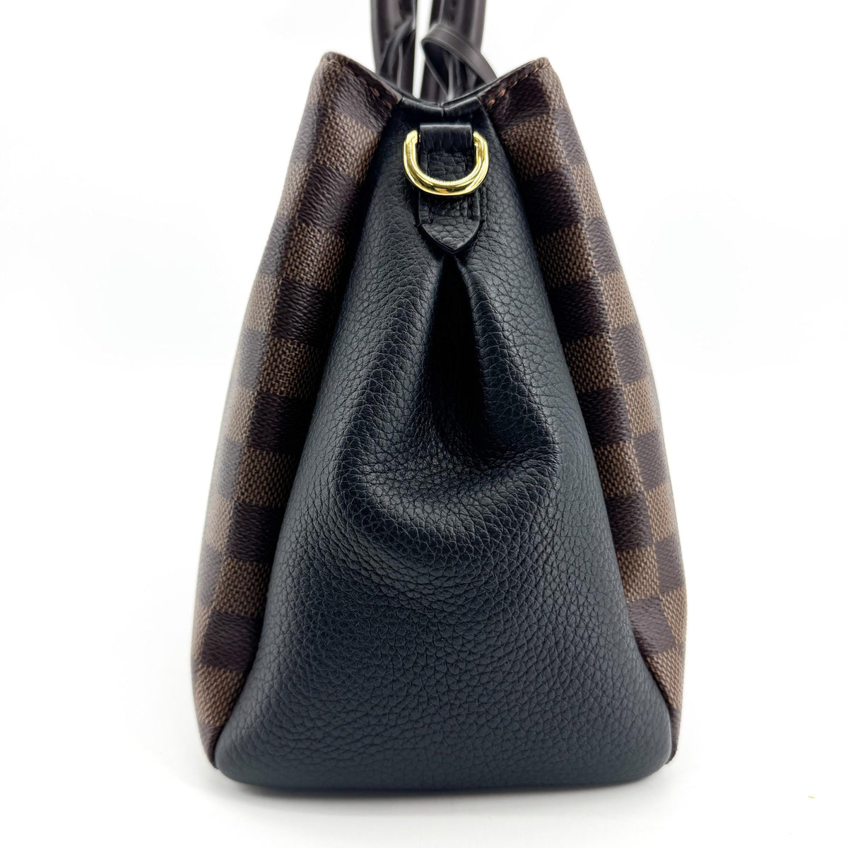 Louis Vuitton Brittany Damier, Brown, Canvas, Handbag