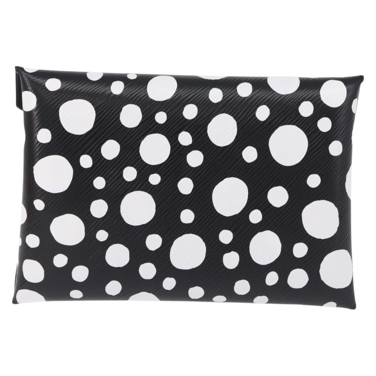 Louis Vuitton Kirigami Pochette Set Yayoi Kusama Infinity Dots Epi Leather, Black, Leather, Clutch