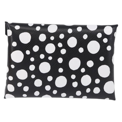 Louis Vuitton Kirigami Pochette Set Yayoi Kusama Infinity Dots Epi Leather, Black, Leather, Clutch