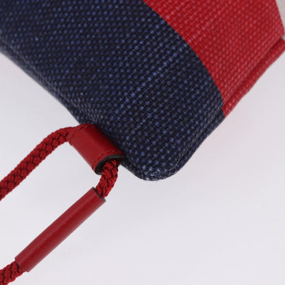Gucci Logo Drawstring Striped Canvas, Multicolour, Canvas, Backpack