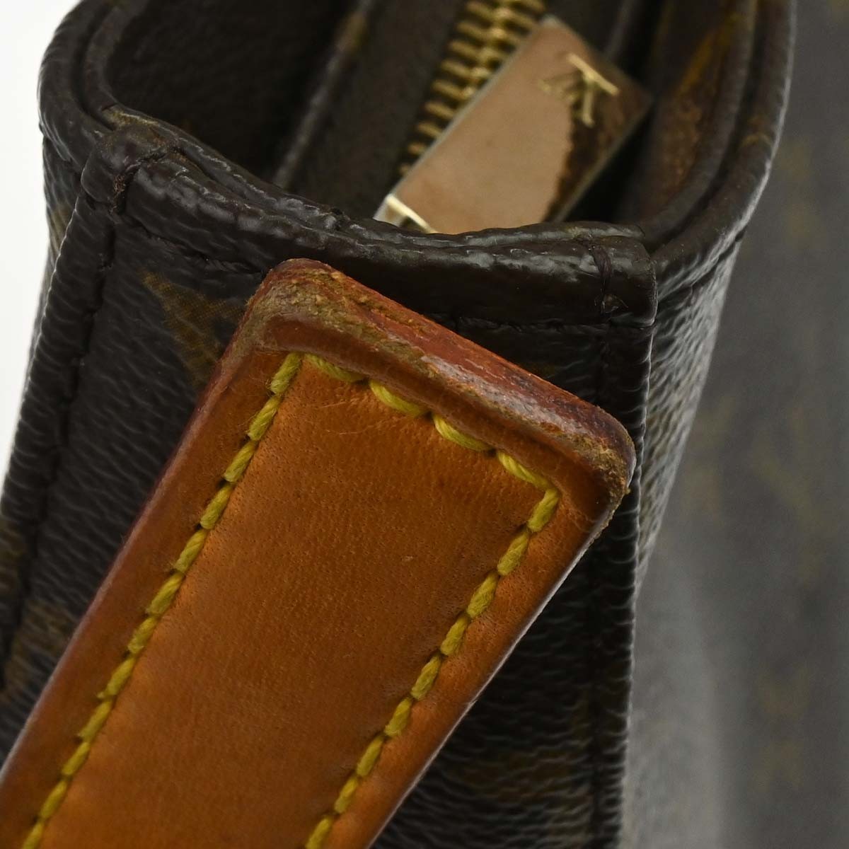 Louis Vuitton Looping Monogram Canvas, Brown, Canvas, Handbag