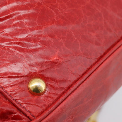Miu Miu Coffer Convertible Satchel Matelasse Leather, Red, Leather, Handbag