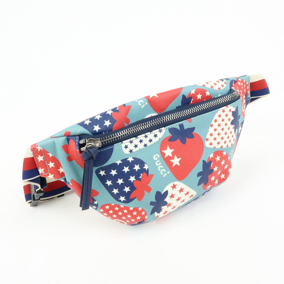 Gucci Children's Belt Printed Coated Canvas, Multicolour, Canvas, Handbag