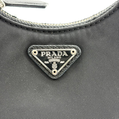 Prada Re-Edition Tessuto, Black, Nylon, Shoulder Bag