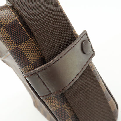 Louis Vuitton Olav Damier, Brown, Canvas, Handbag