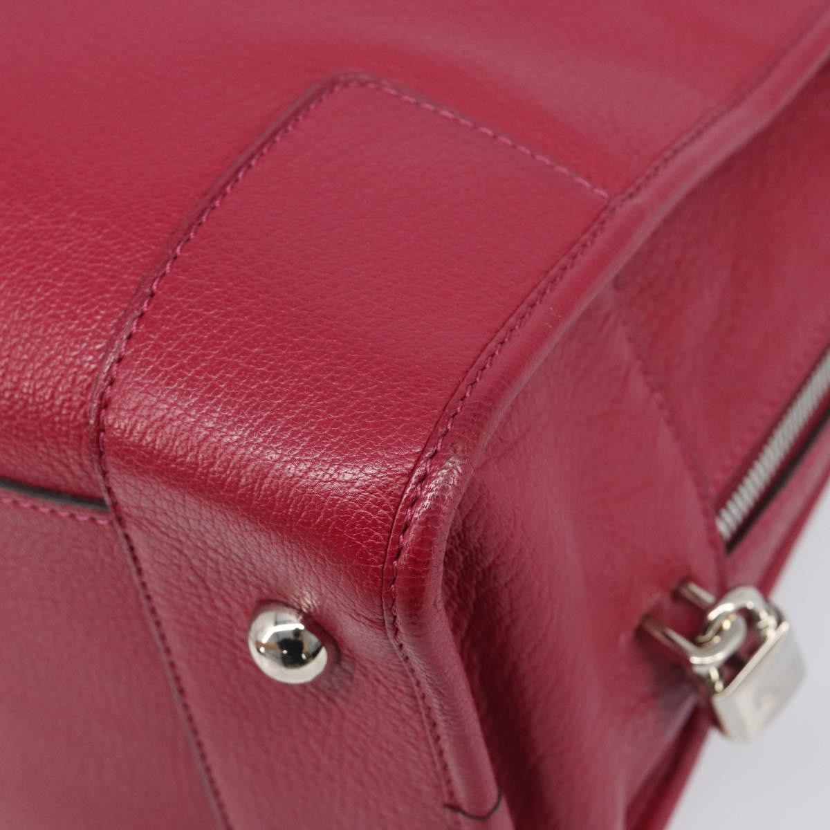 Loewe Amazona Leather, Red, Leather, Handbag
