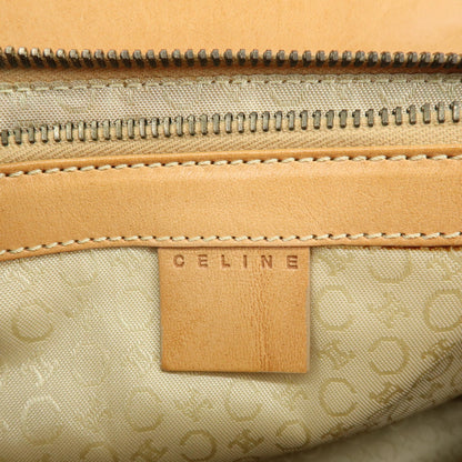 Celine C Macadam Suede, Beige, Suede, Handbag
